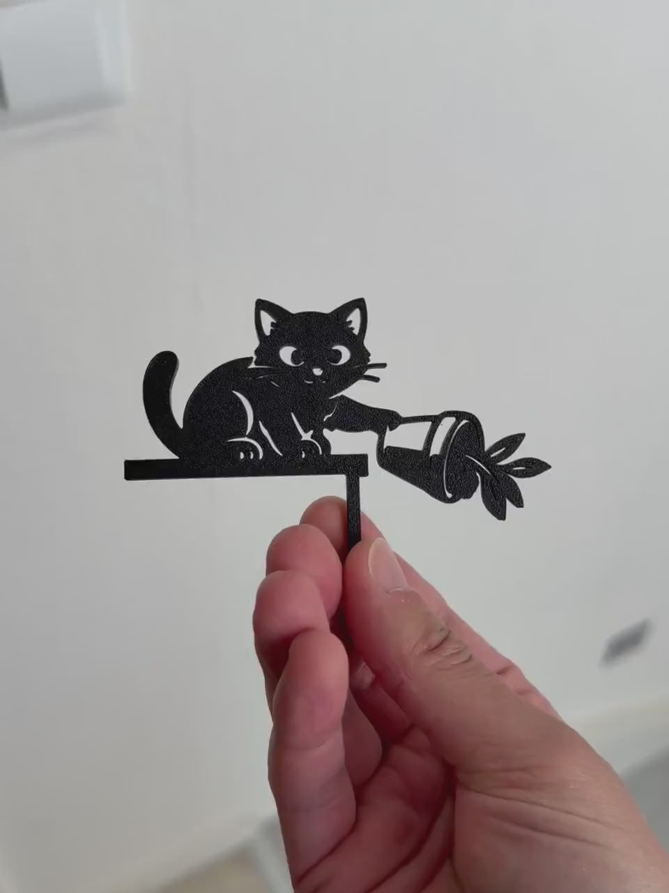 Türrahmen Dekoration Katze | Lustiger Kantenhocker | Geschenk für Katzenfans - verschiedene Größen