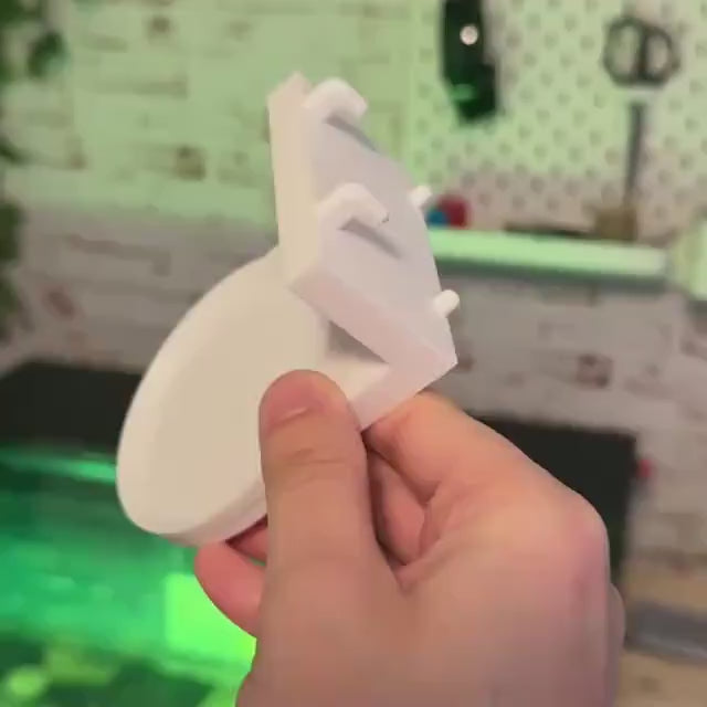 Amazon Echo Dot Gen. 4 | Gen. 5 | Kids | Wandhalterung für IKEA Skadis Lochplatten! Praktische Halterung für Alexa Smart Speaker