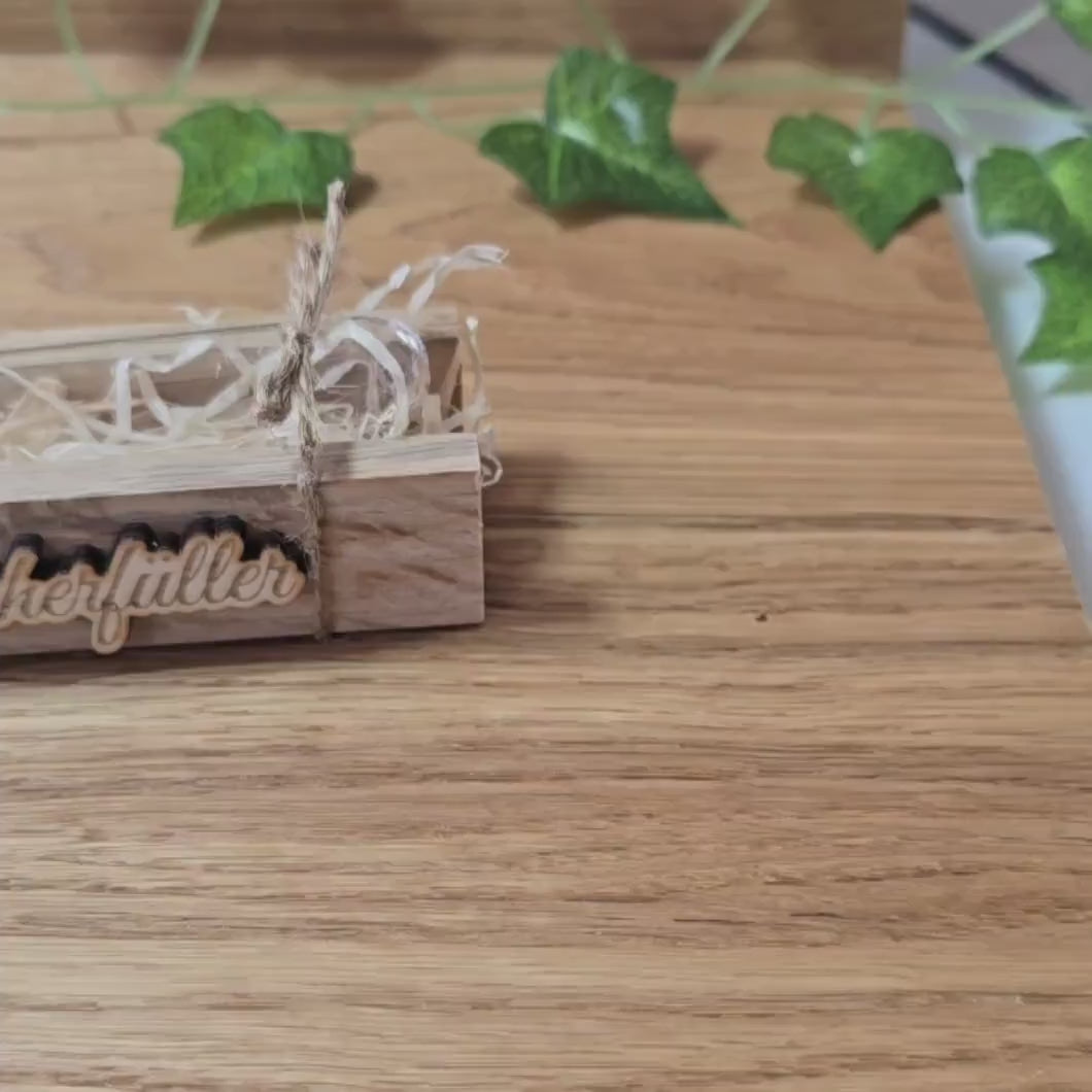 Geldgeschenk Wunscherfüller für Geburtstag, Konfirmation, Taufe, Hochzeit, Kommunion, Mitbringsel  - liebevolle Geschenkidee mit Reagenzglas