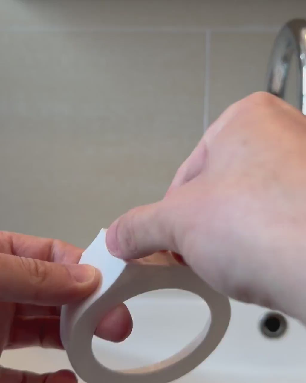 Wandhalterung für Sagrotan No Touch Seifenspender - ohne bohren!